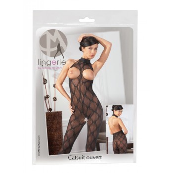Catsuit di pizzo ouvert