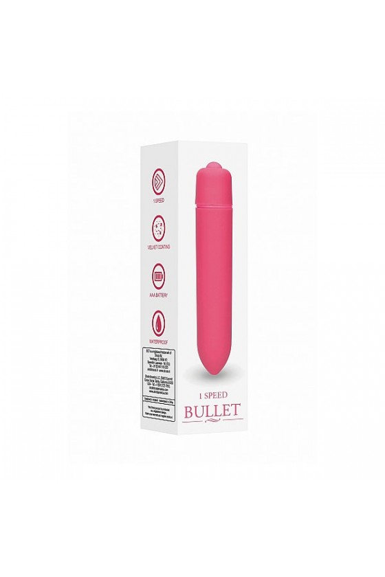 Vibratore modello Speed ​​Bullet rosa