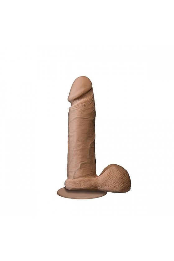 Dildo ultra realistico mulatto 18 cm