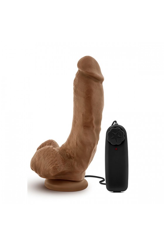 Vibratore modello Loverboy The Boxer di 22 cm colazione Cock Mocha