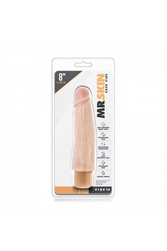 Vibratore modello Dr. Skin Cock Vibe 14 di 17 cm