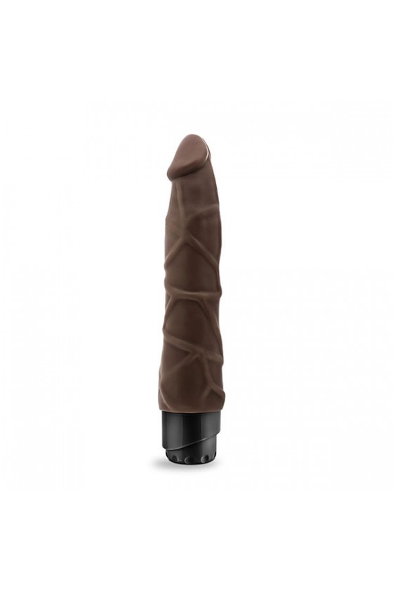 Vibratore modello Dr. Skin Cock Vibe 1 di 19 cm color cioccolato