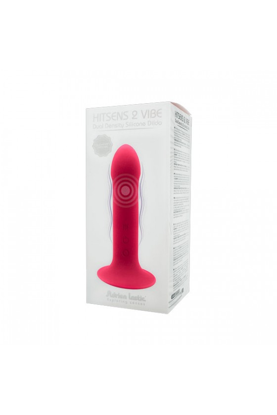 Vibratore modello Hitsens 2 di 17 cm in rosa