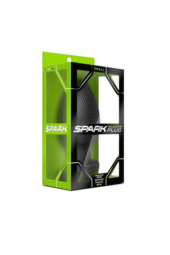 Plug anale modello Spark in fibra di carbonio