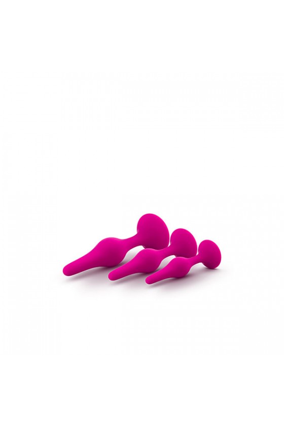 Kit Plug anale per principianti modello Luxe in rosa