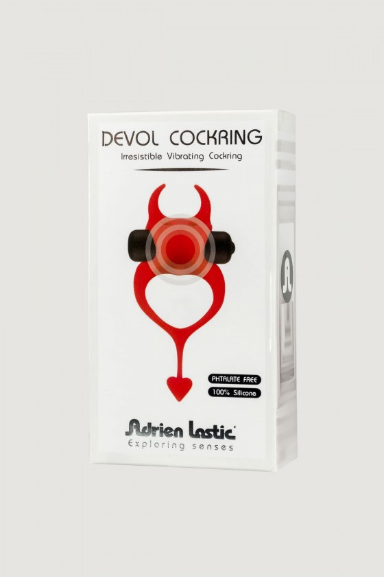 DEVOL VIBRATING COCKRING RED